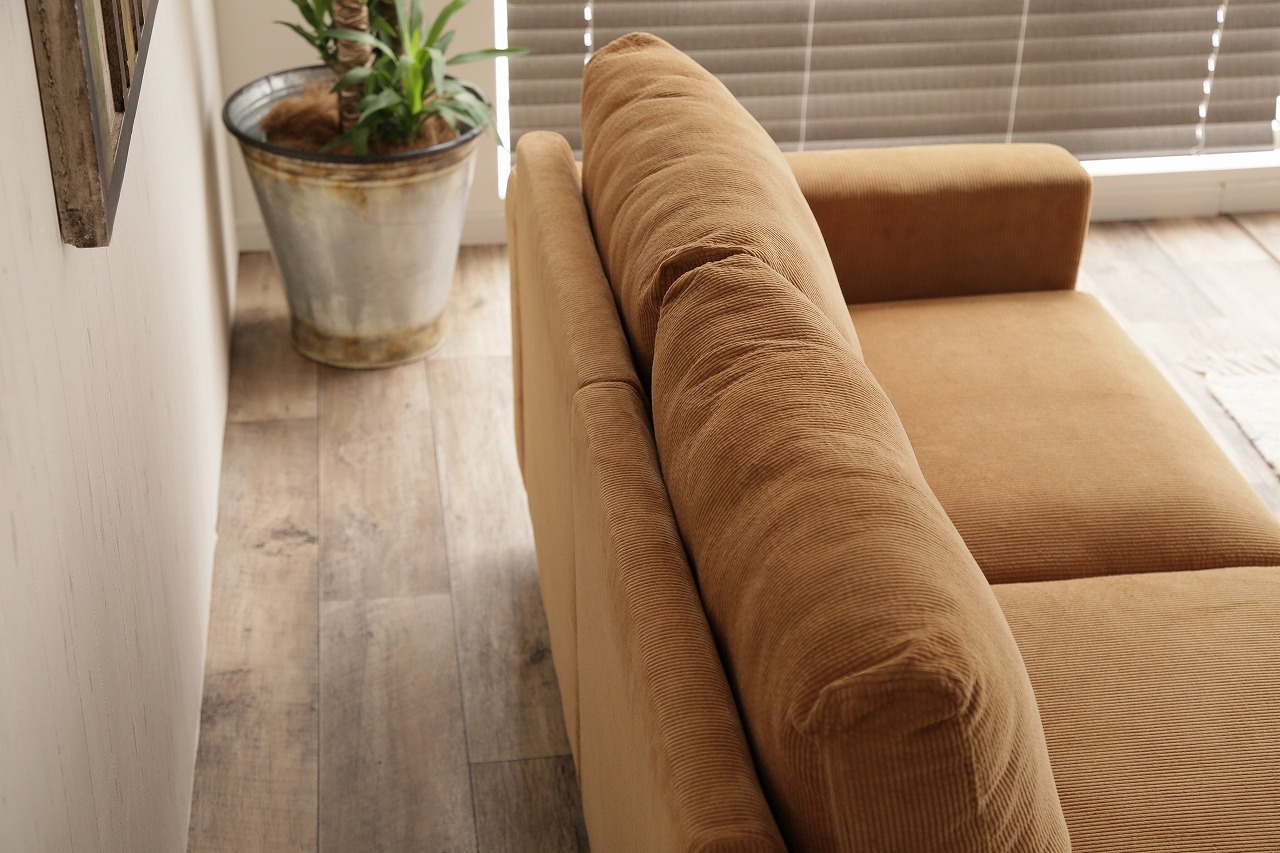 【二人掛け】Crank コーデュロイソファ