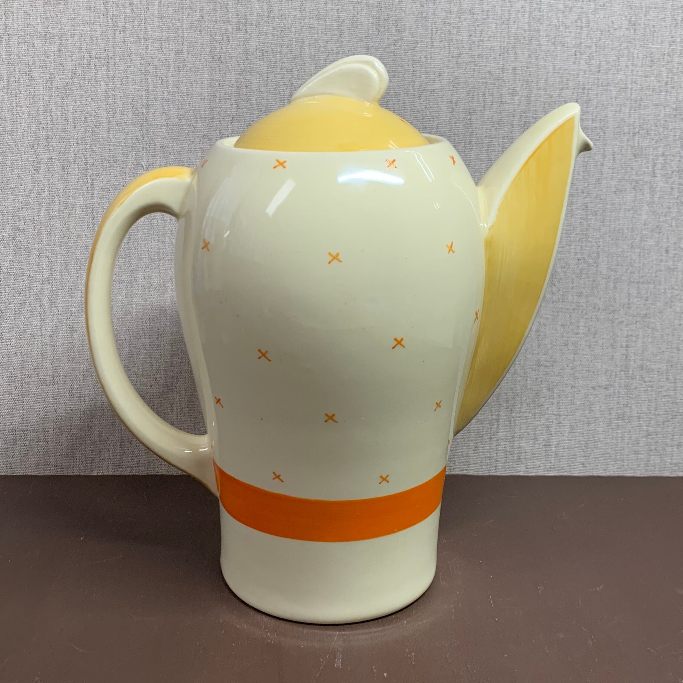 スージークーパー チロル ポット(イエロー) イギリス製 ヴィンテージ