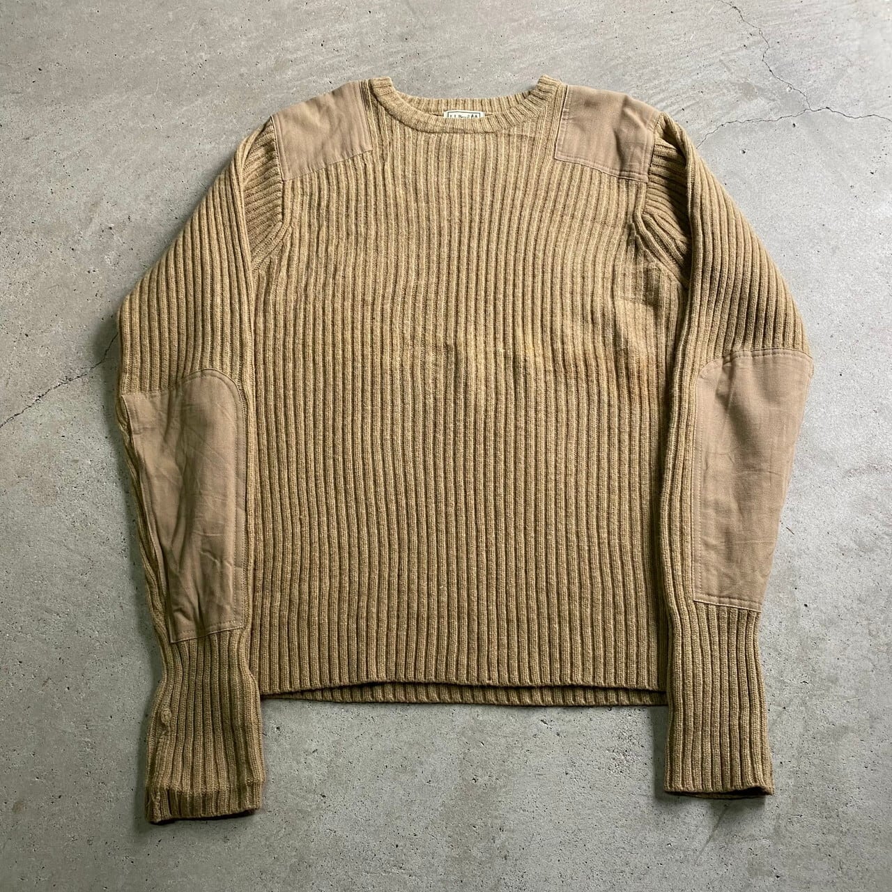 L.L.Bean エルエルビーン コマンドセーター ミリタリー メリノウール ニットセーター メンズL 古着 ブラウン 【ニットセーター】【WS2201】-2 | cave 古着屋【公式】古着通販サイト