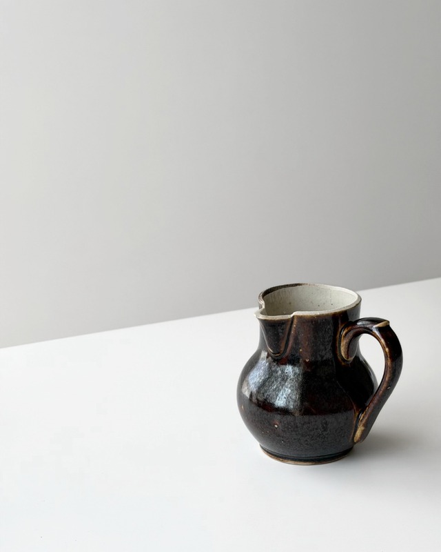 vintage french pot /　飴色のピッチャー