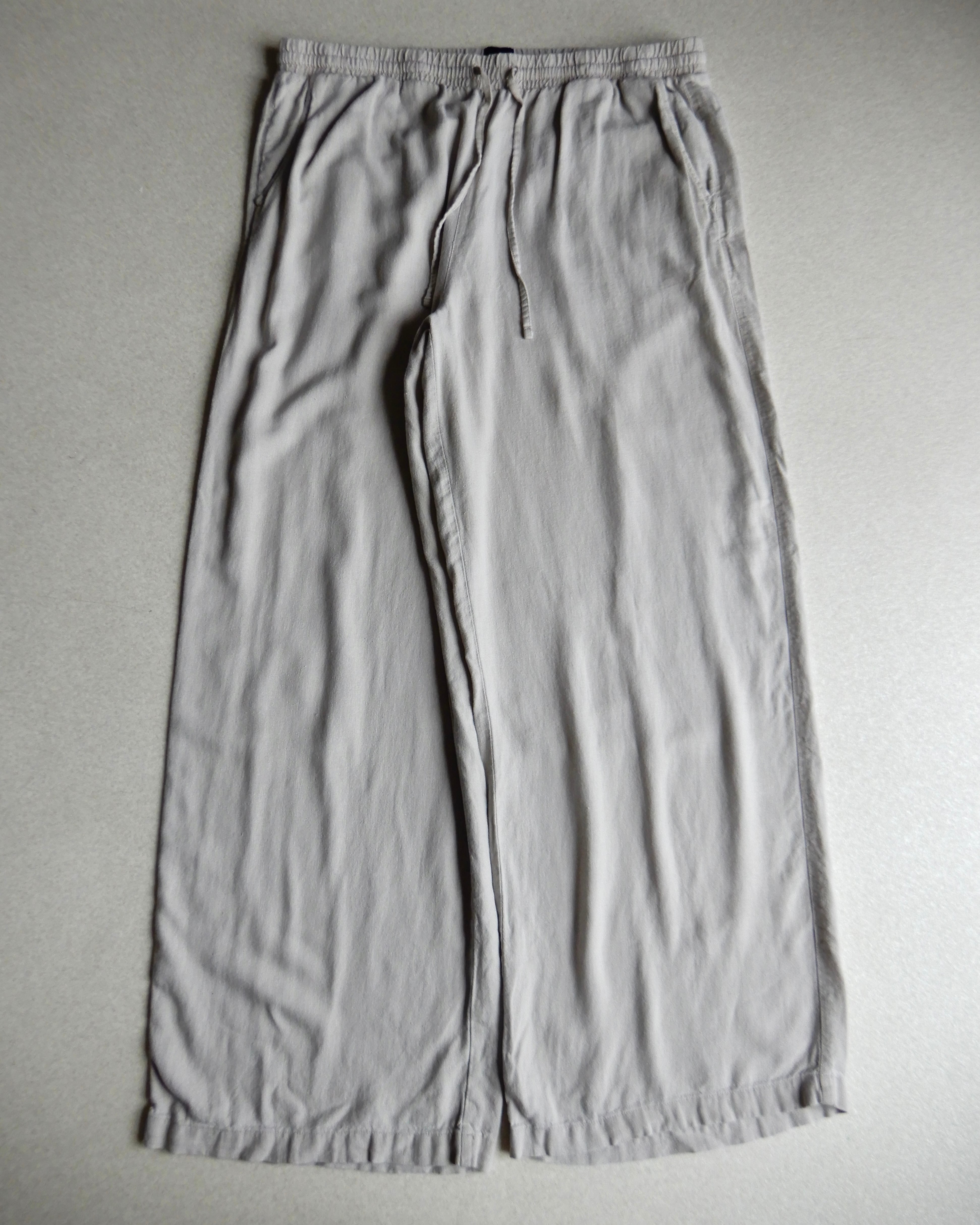 00s gap wide linen×rayon pants / ギャップ ワイドリネンレーヨン
