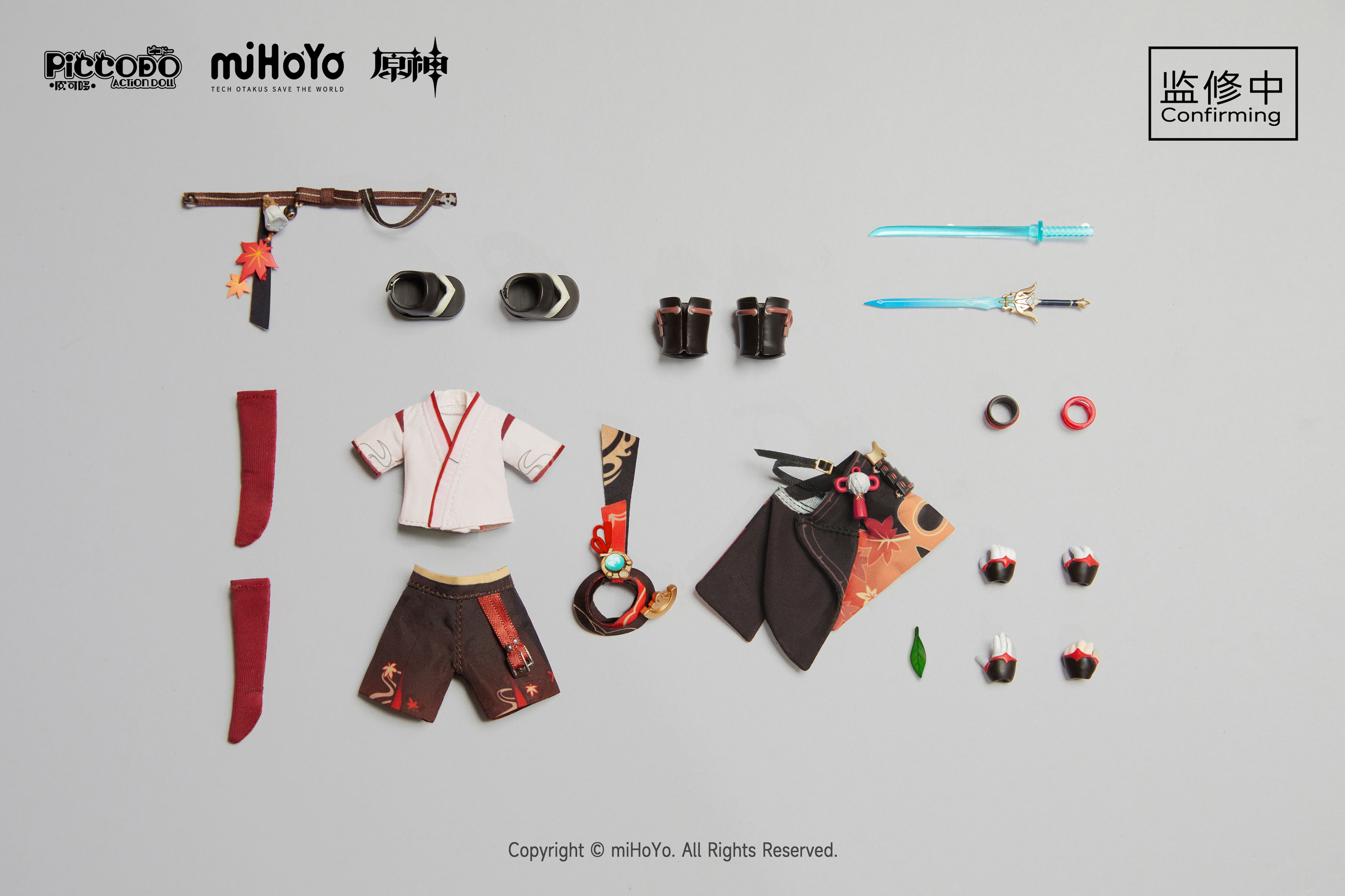 PICCODO ACTION DOLL X 原神 楓原万葉(かえではらかずは) デフォルメ