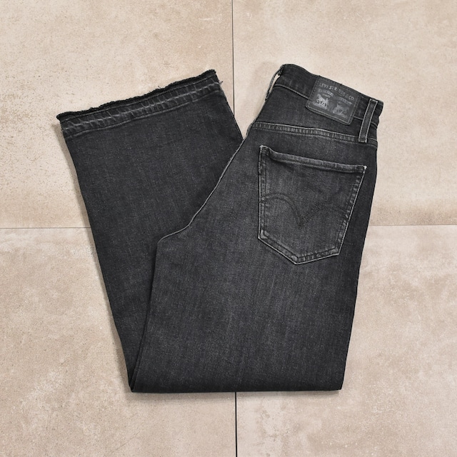 00s Levi's72970 mile high weid leg black