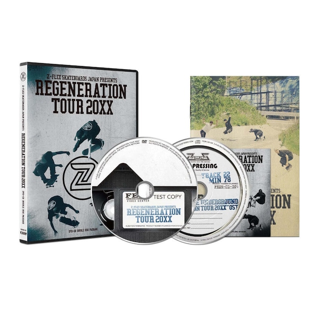 Z-FLEX SKATEBOARDS JAPAN PRESENTS REGENERATION TOUR 20XX DVD+CD