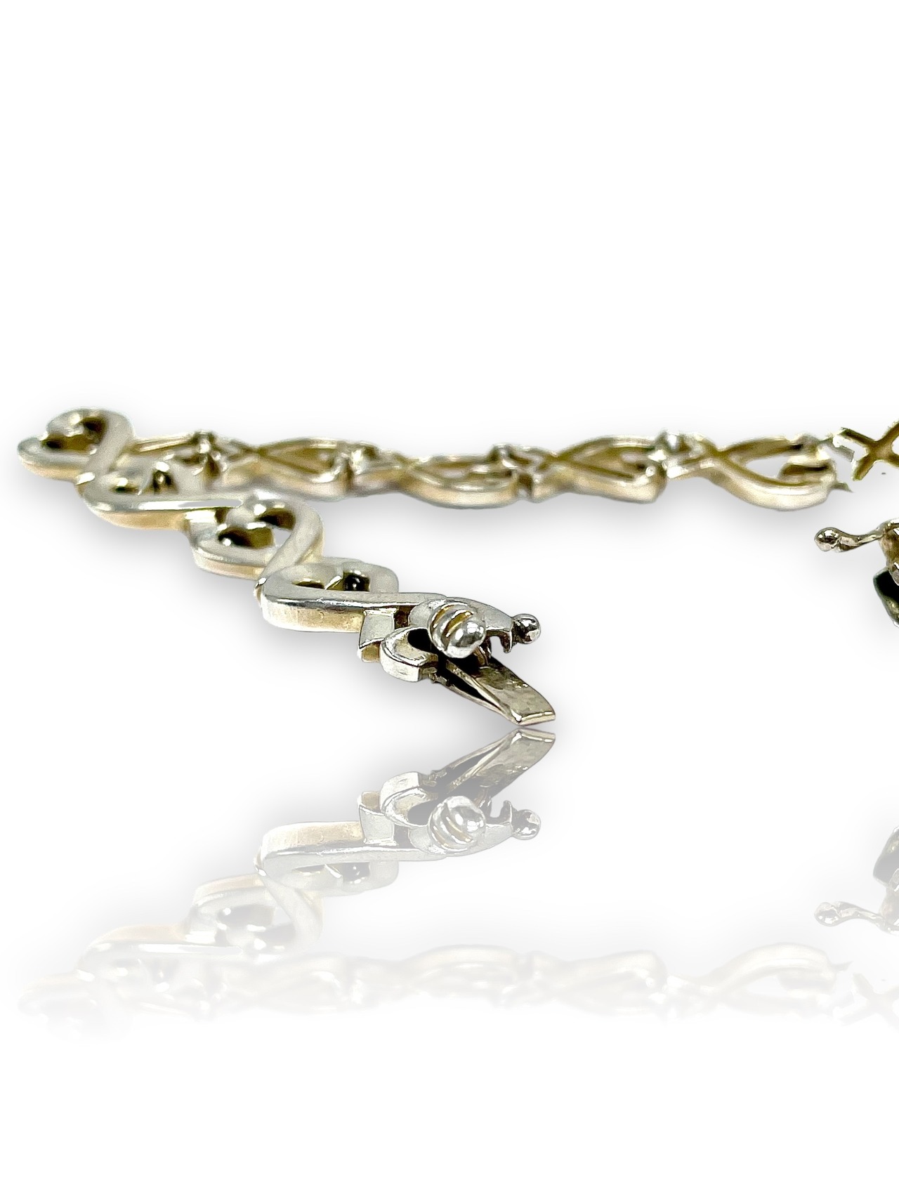 Tiffany&Co. ラビングハート リンク ブレスレット 　sv925