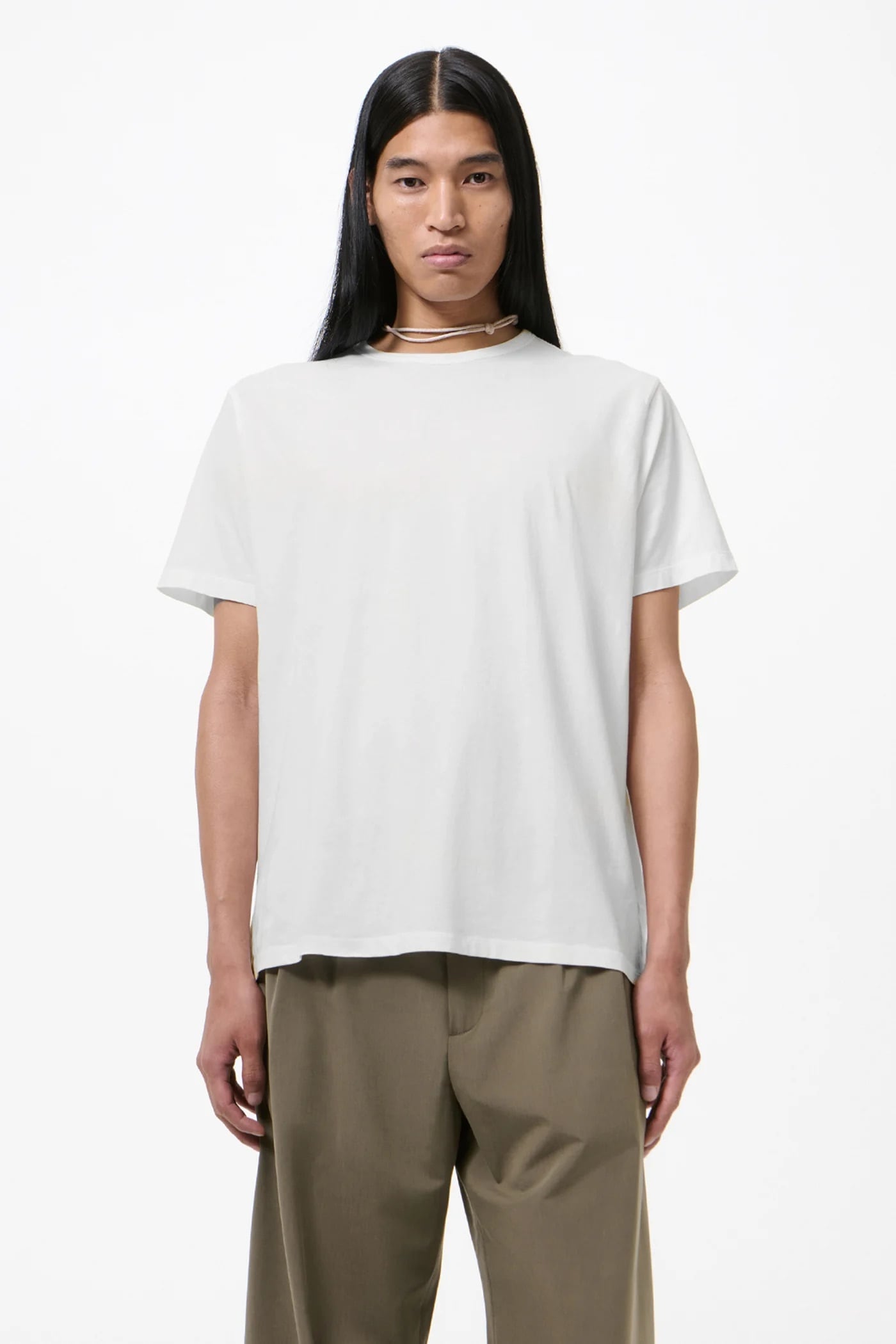OUR LEGACY NEW BOX T-SHIRT White Clean Jersey M2206NW | BEST
