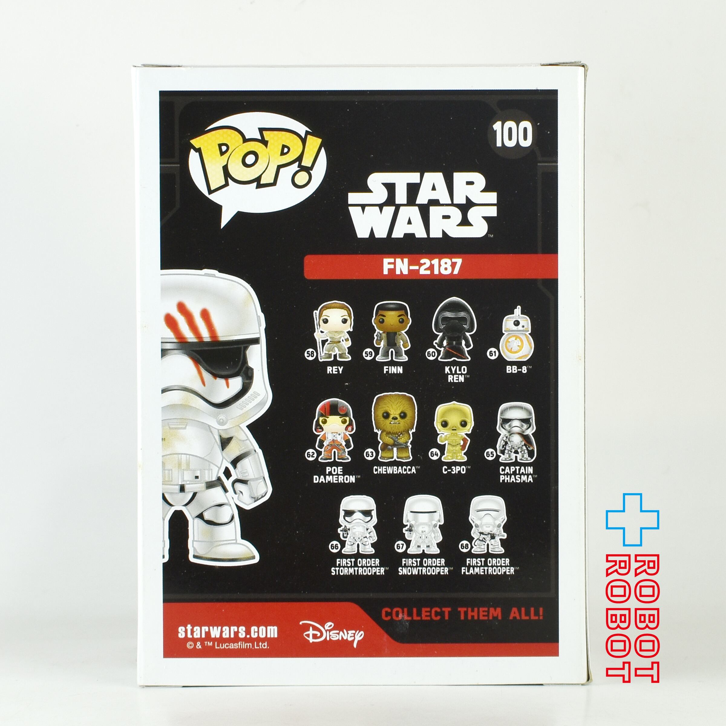 Funko pop スターウォーズ　100 FN-2187 ファンコ　ポップ Funko Pop! Vinyl: Star Wars - FN-2187 - Target (Exclusive) #100