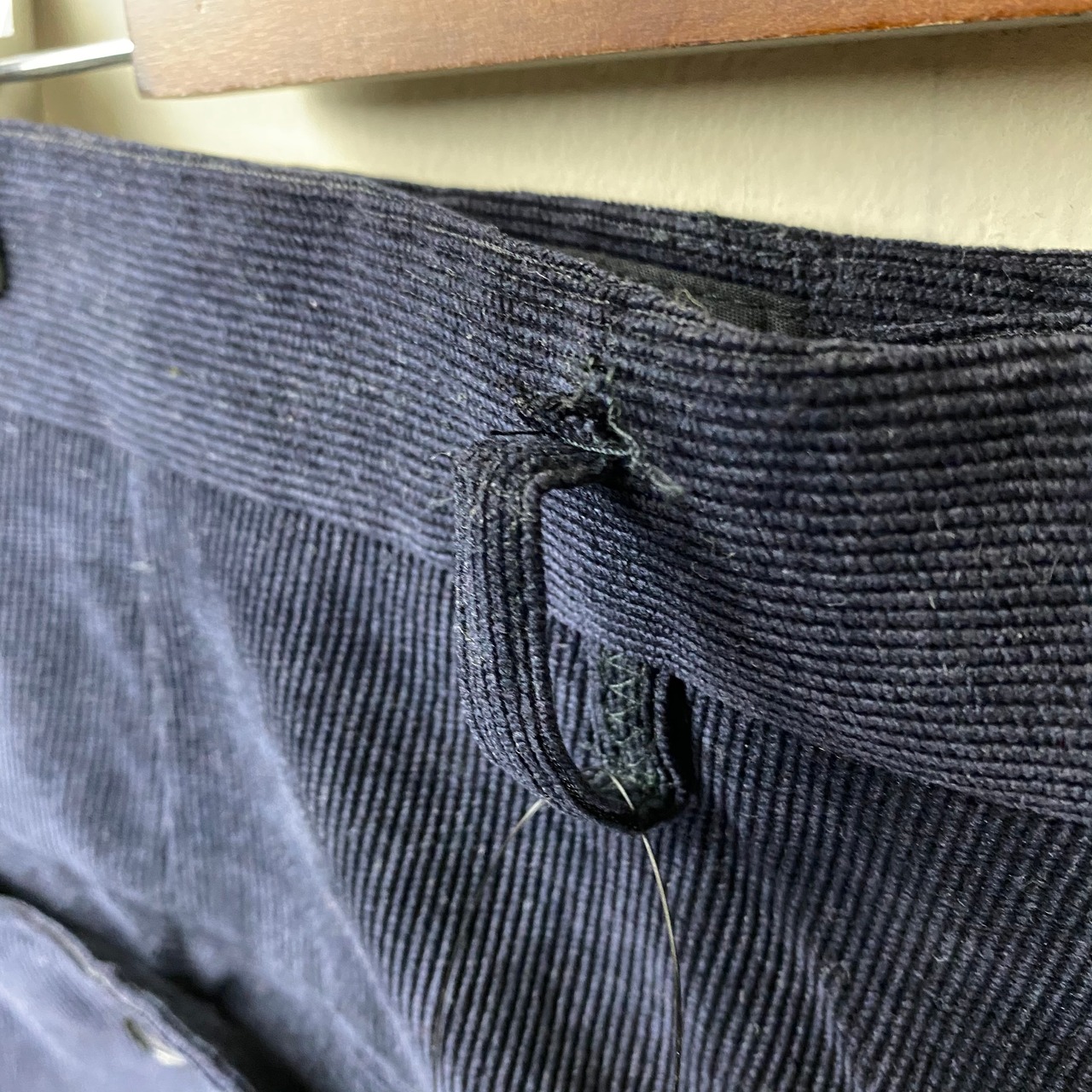 vintage GIORGIO ARMANI navy corduroy pants