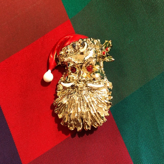 Vintage santa-crouse broach