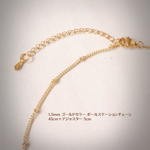 陶器ネックレス  みずたまり no.11  ハート