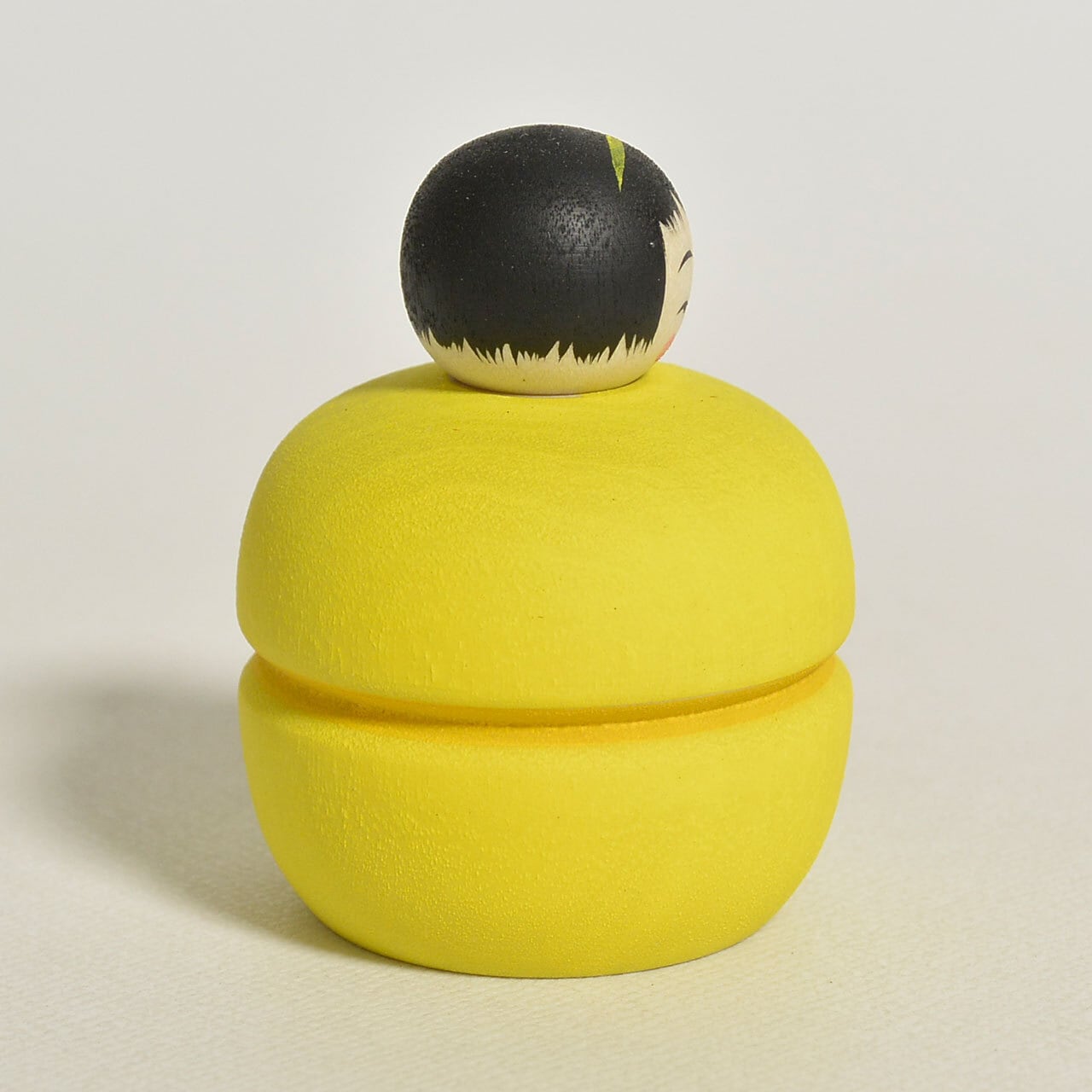 こけし 7体 マカロンちゃんこけし 約1.5寸 約4.5cm 鈴木明 工人（作並系）#2395