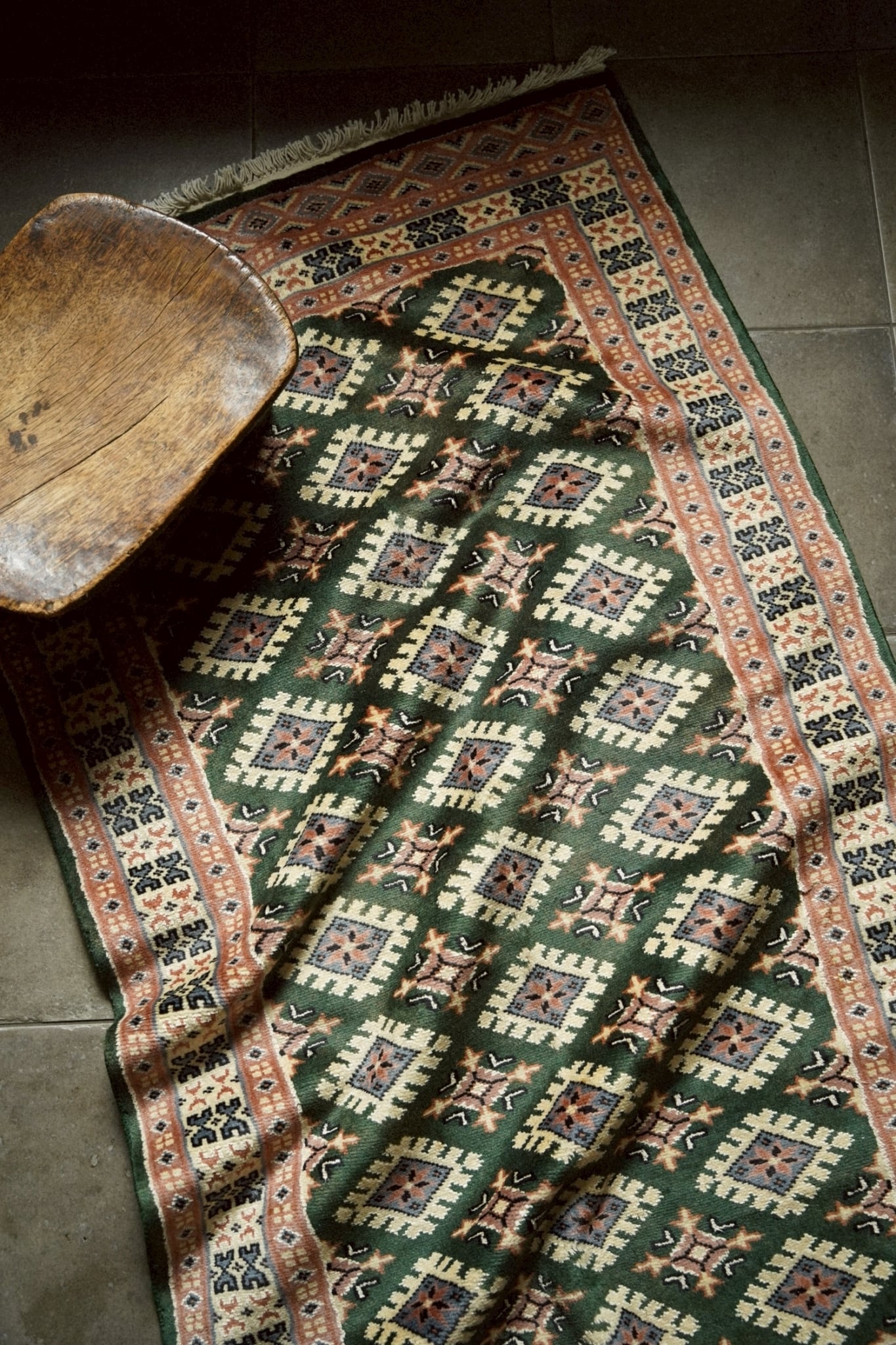1548-Vintage Pakistan rug | 手織りのヴィンテージラグ専門店 | Bahr
