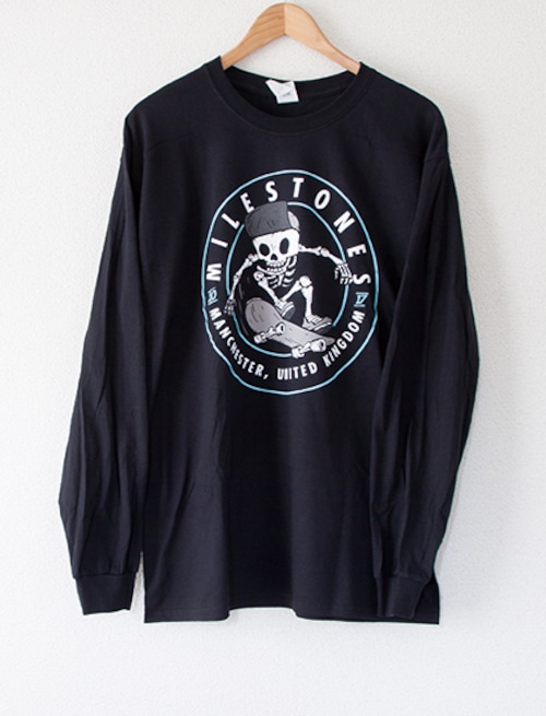 【MILESTONES】Skeleskater Long Sleeve (Black)