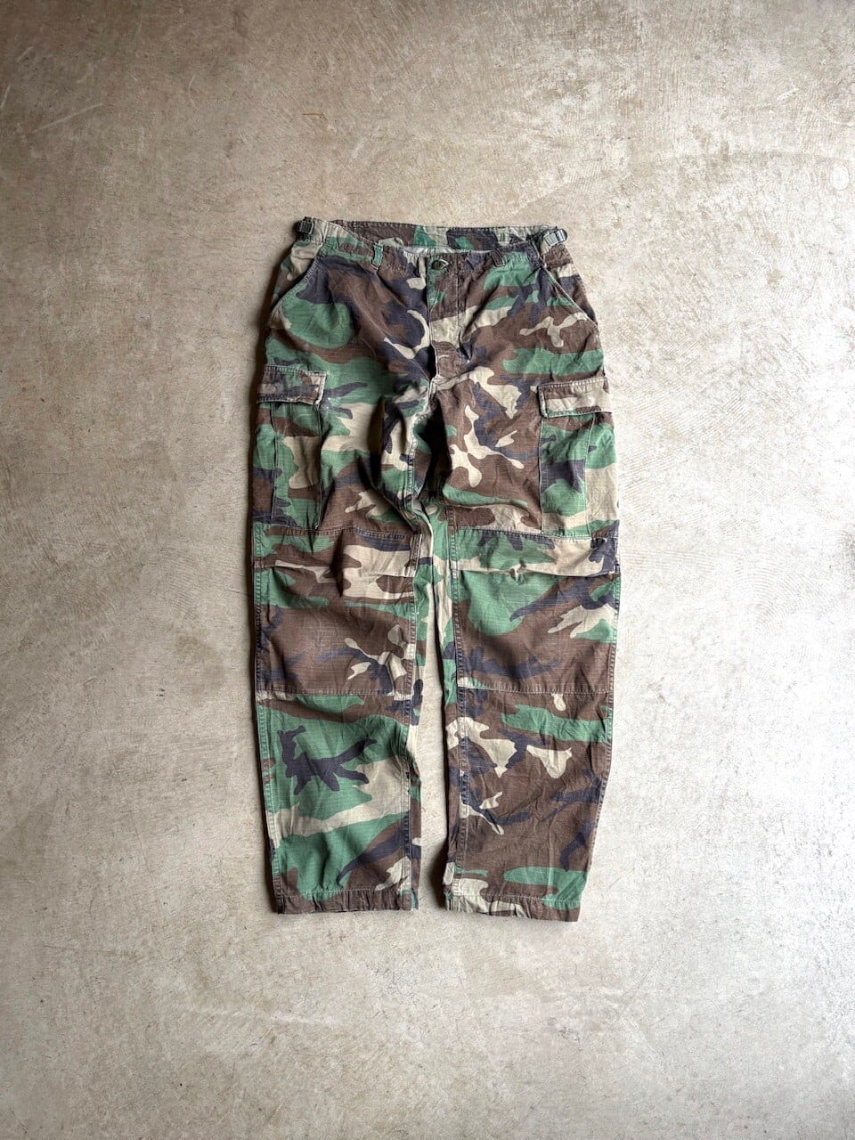 90's U.S.ARMY “M-81 WOODLAND CAMO RIPSTOP CARGO PANTS”