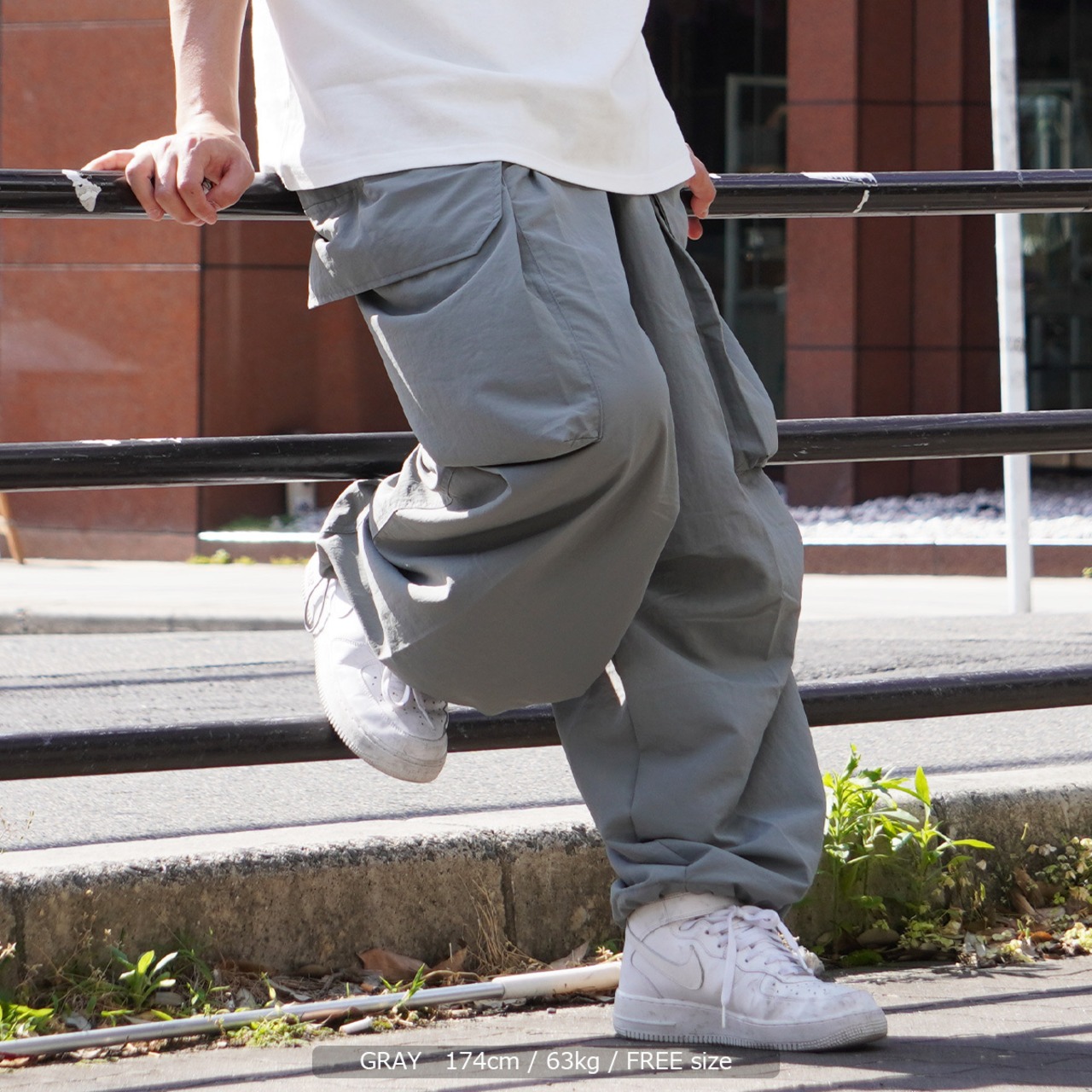 ◆オーバーサイズ バルーンカーゴパンツ◆ kr-22052