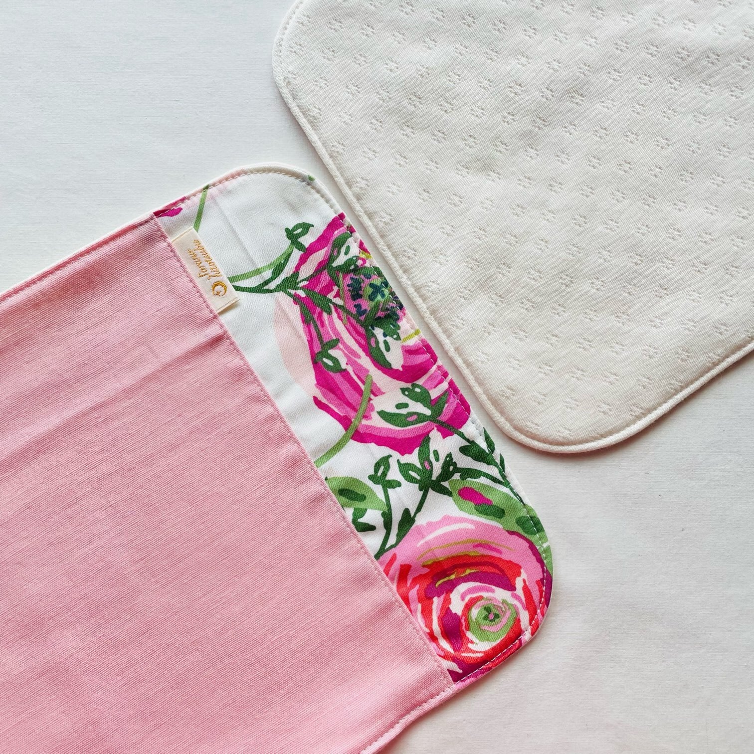 ハンカチタイプセット「濃いめピンク」