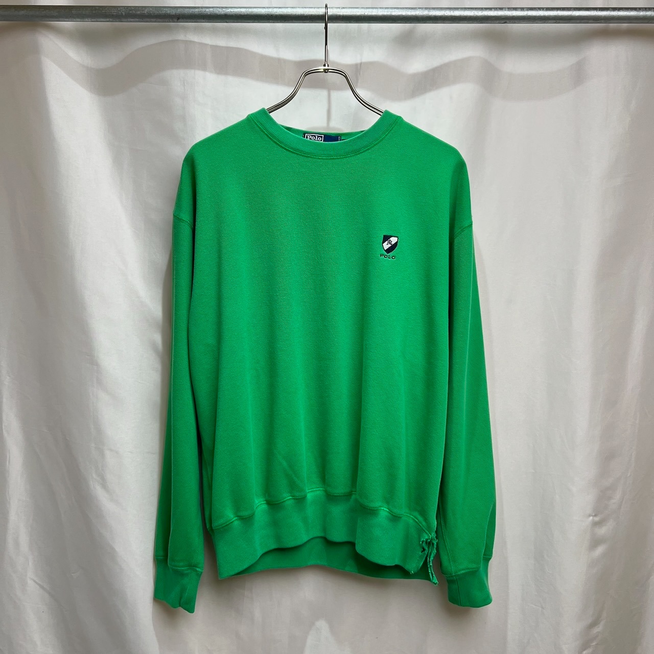 90~00s Ralph Lauren 鹿子 ワンポイント スウェット トレーナー M