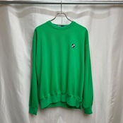 90~00s Ralph Lauren 鹿子 ワンポイント スウェット トレーナー M