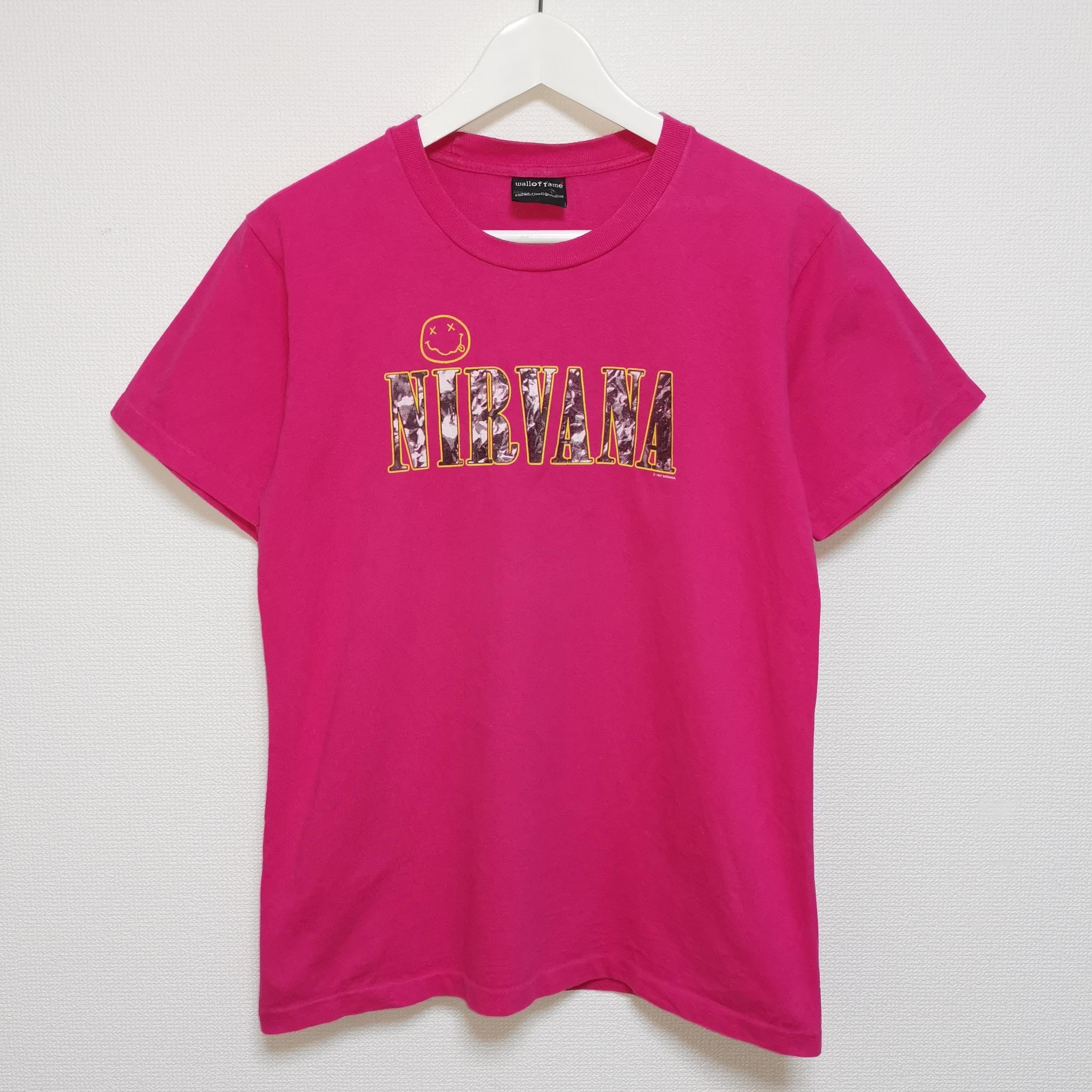 90'S NIRVANA ロンTシャツ ヴィンテージ Kurt Cobain