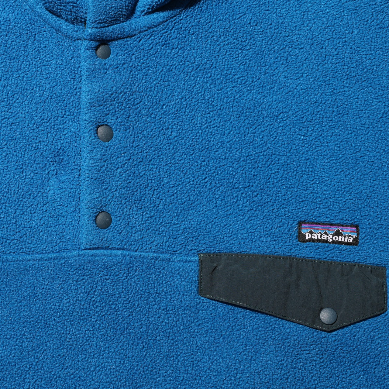 M 12年 Bandana Blue Synchilla Snap-T Patagonia シンチラ スナップT パタゴニア