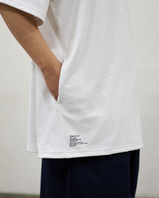 【FreshService(フレッシュサービス)】DRY JERSEY S/S CREW NECK Tee (FSC241-70136B)