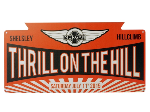 LMC9202 バンパー飾りプレート、"Thrill on the Hill"、モーガン