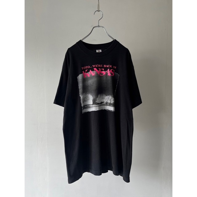 90's typhoon photograph T-shirt