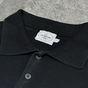 LINEA UOMO cotton rayon knit polo