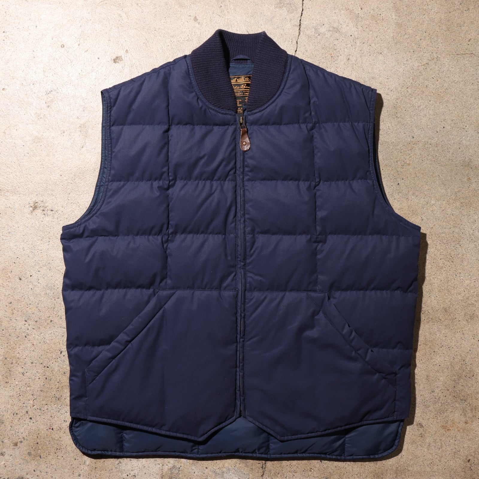 極美品 XL ネイビー Downlight Canadian Vest グースダウンベスト  