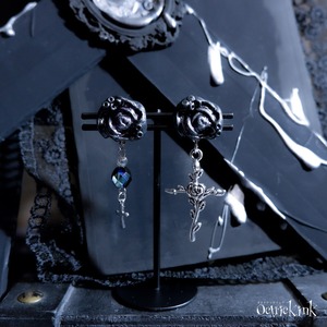 KRAKEN　Bubble　Яose　ピアス/イヤリング（INK）