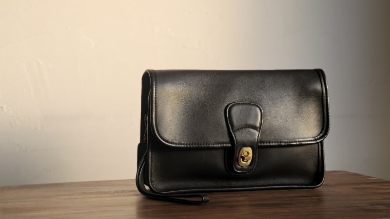 本革レザー【美品】OLD COACH オールドコーチ ターンロック セカンド