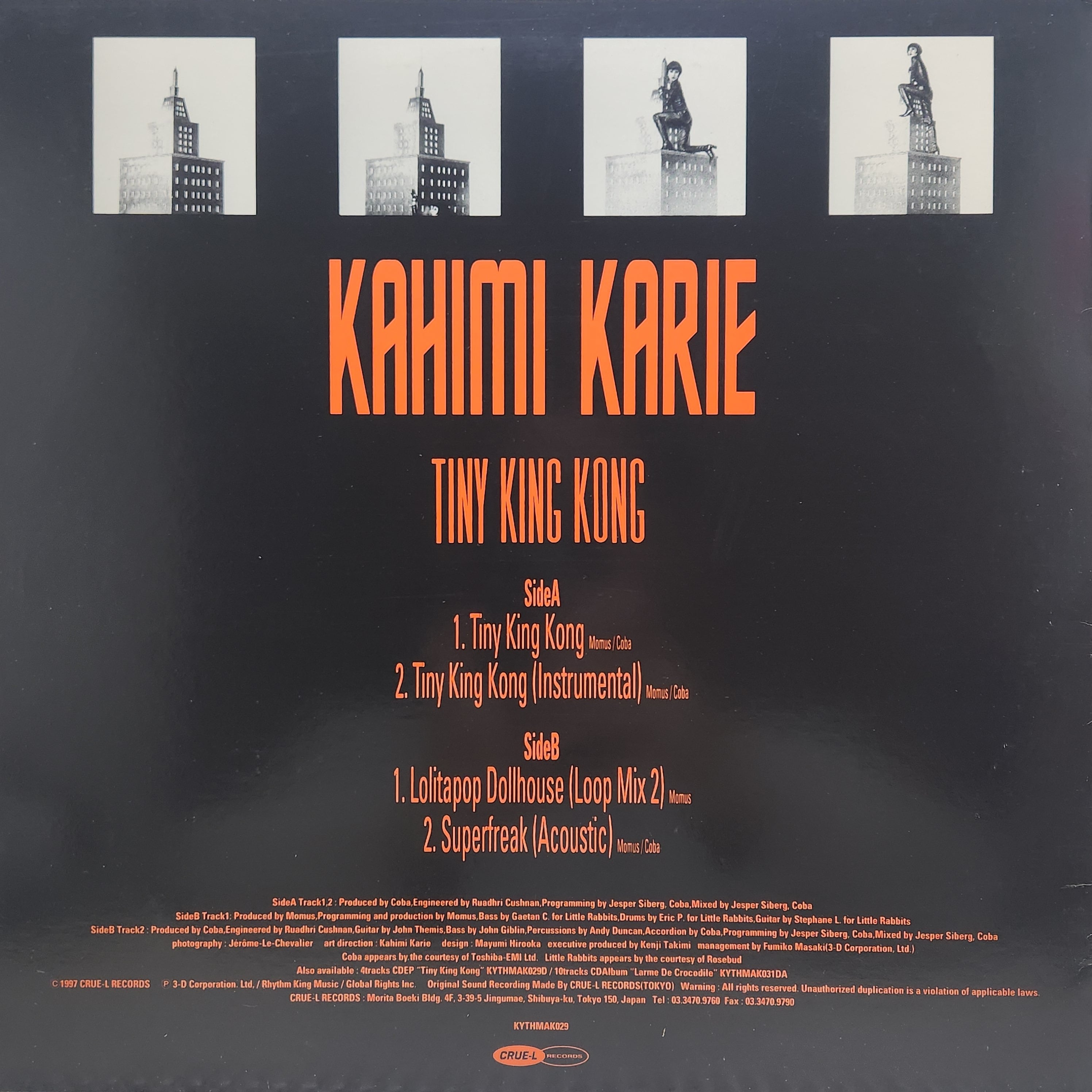 Kahimi Karie / Tiny King Kong [KYTHMAK029] - 画像2
