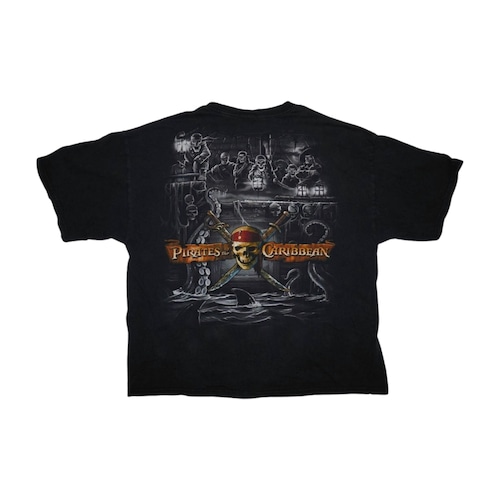 【XXL】ディズニー パイレーツオブカリビアン ヴィンテージTシャツ