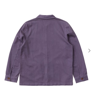 Nudie jeans ヌーディージーンズ  2023 summer collection Barney Worker Jacket Lilac カバーオール