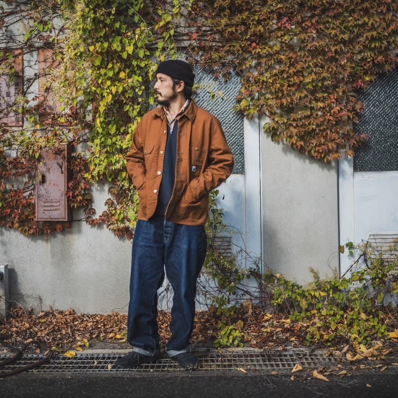 TCB(ティシービー) Cat Head Jacket Brown Canvas | jeanskokubo