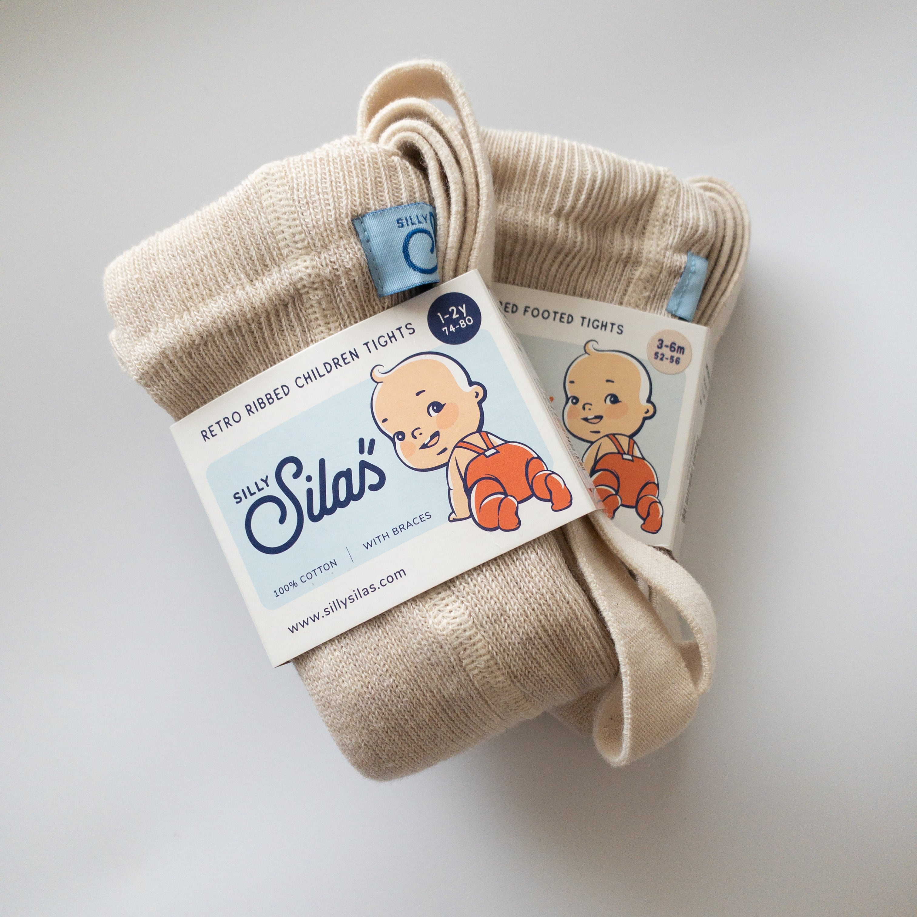 送料無料 Silly Silas シリーサイラス Footed Tights フッテッド 