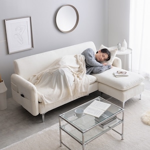 2点セット 3人掛け カウチソファ