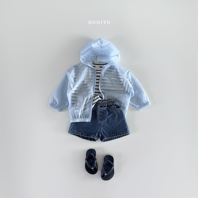 *即納* BONITO ウィンディクーリングフードジップアップ