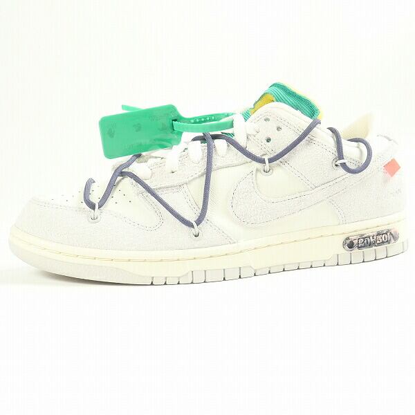 【新品】NIKE×off-white dunk 49/50 27㎝