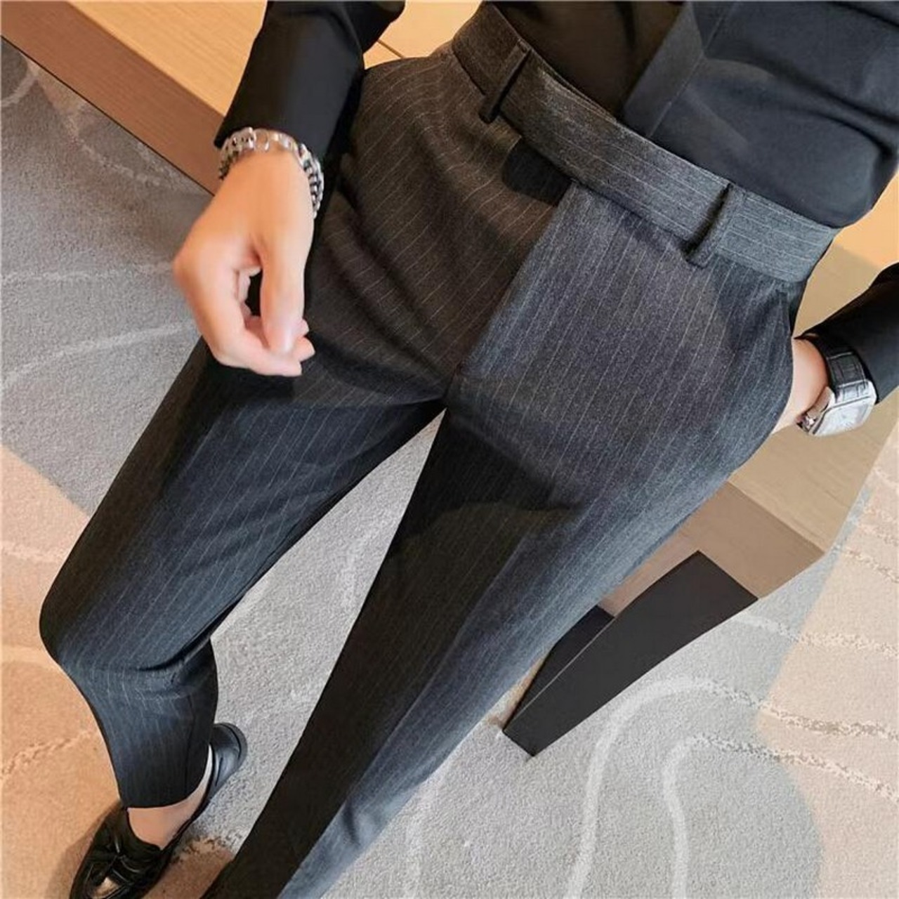 suit slim fit pants 00325