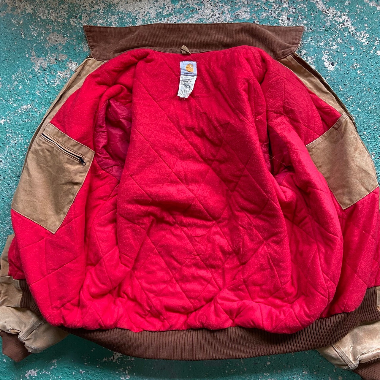 Carhartt サンタフェジャケット Lサイズ相当 赤 90年代