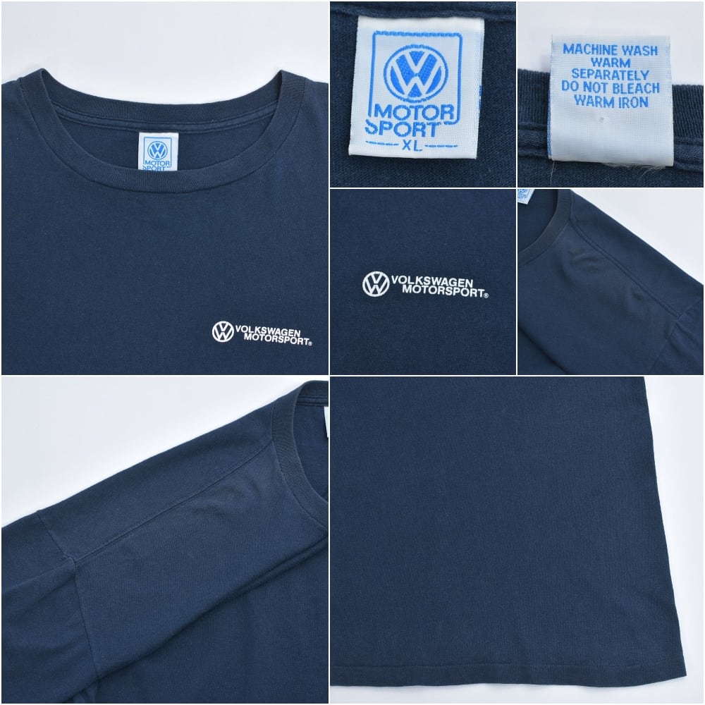 90～00s Volkswagen Motorsport フォルクスワーゲン 企業ロゴ Tシャツ