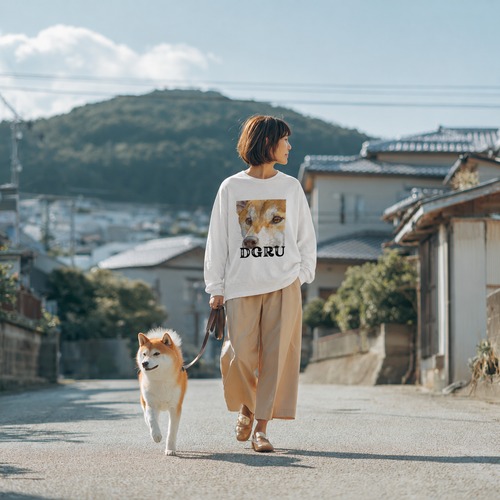 shiba ロングスリーブTシャツ