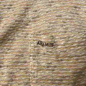 ARAMIS アラミス ウェーブボーダー ハーフジップ 半袖ポロシャツ LL/マルチカラー/大きいサイズ