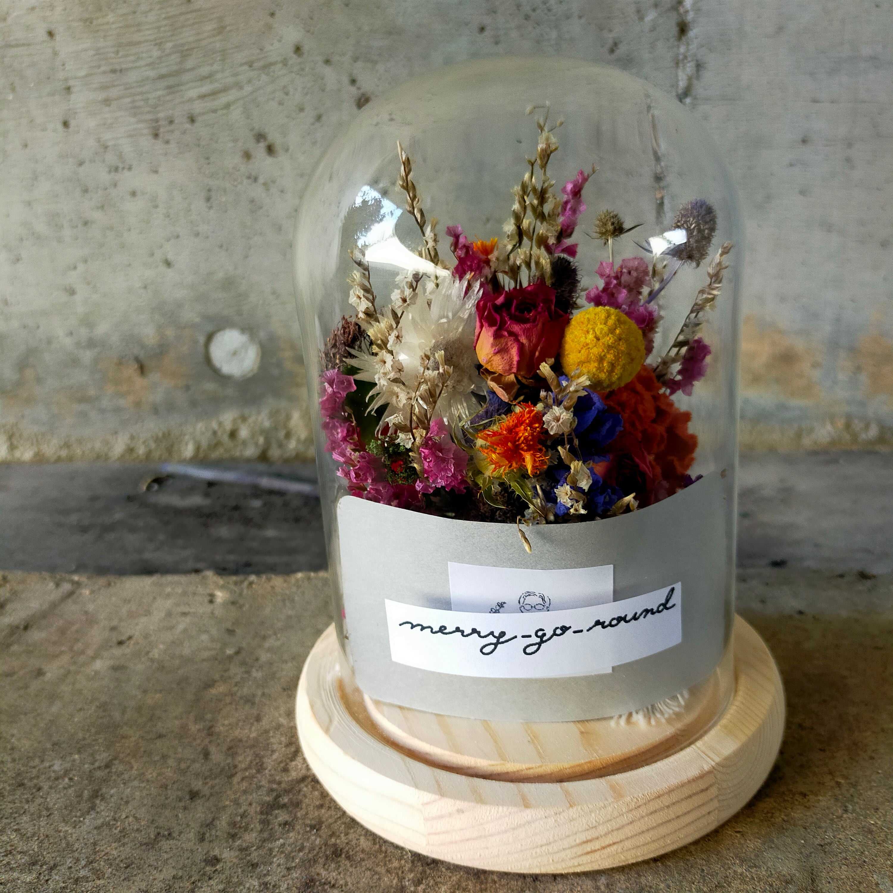 ”繋ぐ”ギフトM【”TSUNAGU” Dried flowers Gift】