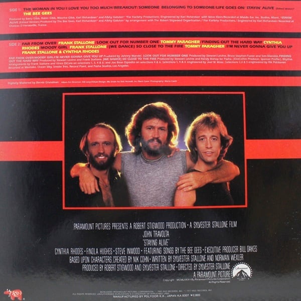 Various / Staying Alive ( Soundtrack) [28MW 0035] - 画像2