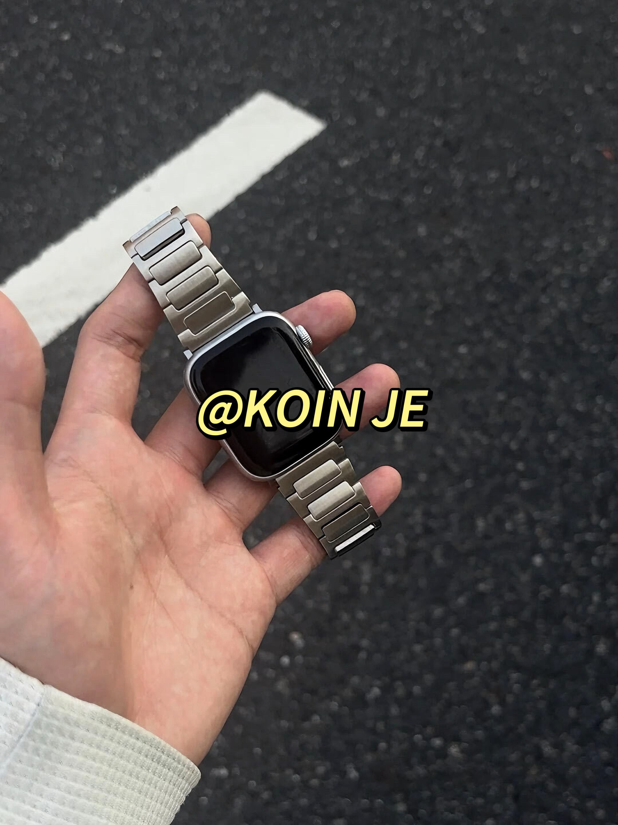 KOIN JE クリエイティブ・スパイン Apple Watch メタルベルト | 青潮ストア