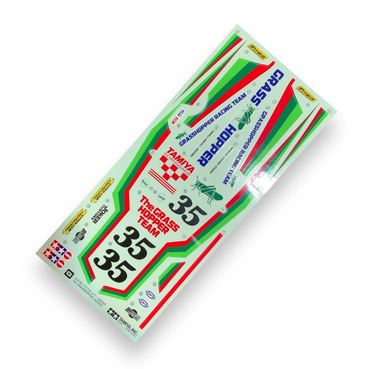 TAMIYA タミヤ】グラスホッパーステッカー(58643)［19495468-000 