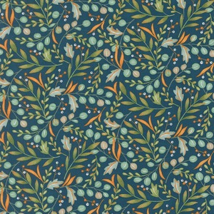 限定数３!  I Love Fall Most of All  秋色の葉/ ハーベストナイト  55 X45cmカット販売