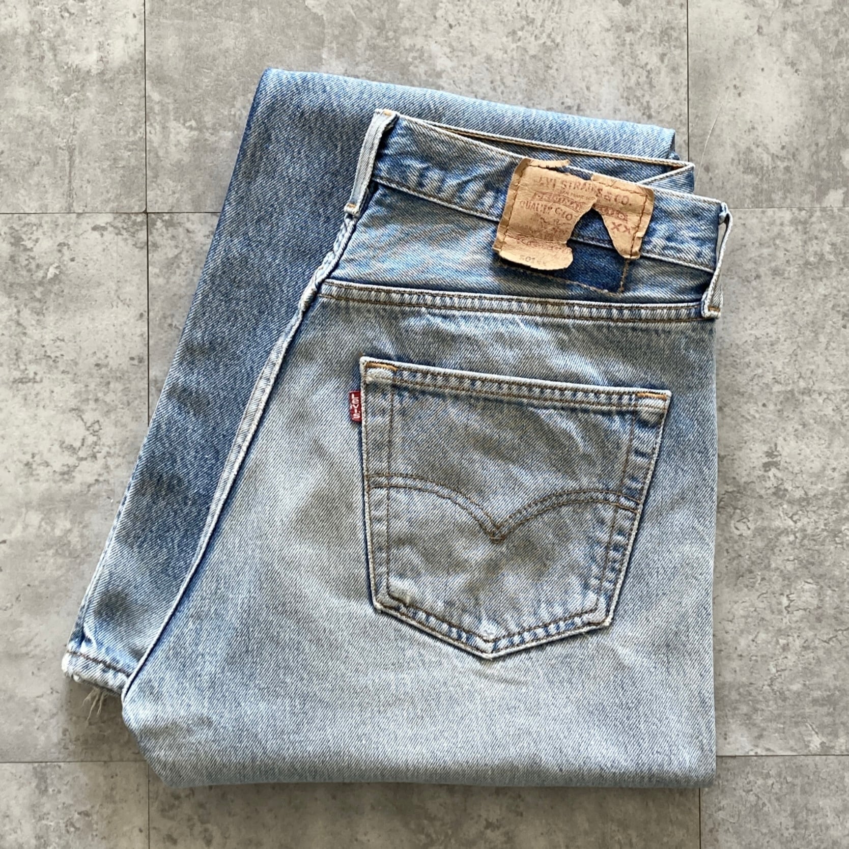 W34 L36】90's US.Levis 501 リーバイス サンアンジェロ工場(552
